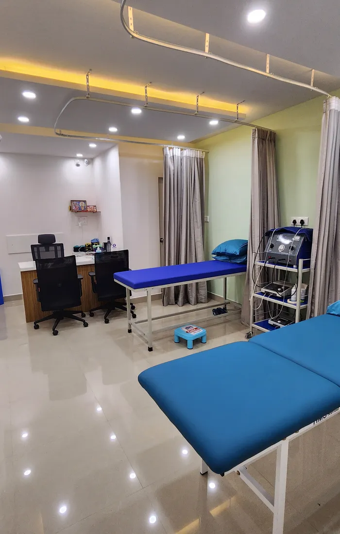 Treatment space at the Kasavanahalli clinic